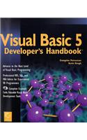 Visual Basic 5 Developers Handbook +CD  (Paper Only)