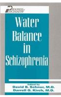 Water Balance in Schizophrenia