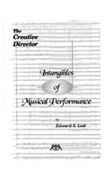 Intangibles of Musical Performance