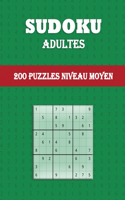 Sudoku Adultes - 200 Puzzles niveau moyen