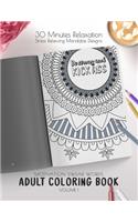Be strong and kick ass - Motivation Swear Words - Adult Coloring Book - Volume 1