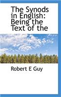 The Synods in English