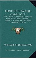 English Pleasure Carriages