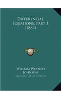 Differential Equations, Part 1 (1883)