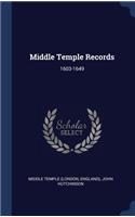 Middle Temple Records