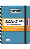 The Common Core Companion: The Standards Decoded, Grades 3-5