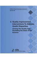 3. Quality Improvement Interventions To Address Health Disparities