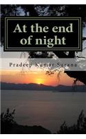 At the end of night