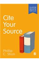 Cite Your Source