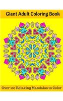 Giant Adult Coloring Book