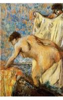 ''Woman Leaving Her Bath'' by Edgar Degas - 1898