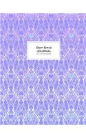 Dot Grid Journal - Dotted Notebook, 8.5 x 11 - Light Purple: Lavender Hearts Soft Cover, Extra Large