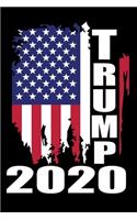 Trump 2020 American Flag