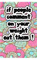 weight funny merry christmas and happy new year quote notebook gift for greedy fat people
