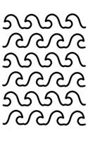 Wave Notebook: (143 Nature Print)