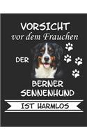 Vorsicht vor dem Frauchen der Berner Sennenhund ist Harmlos