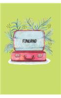 Finland: Ruled Travel Diary Notebook or Journey Journal - Lined Trip Pocketbook for Men and Women with Lines
