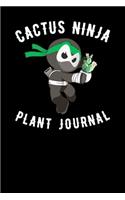 Cactus Ninja Plant Journal