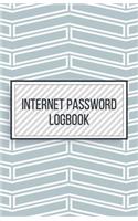 Internet Password Logbook-Small Size Alphabetical Password Notebook Organizer-5.5"x8.5" 120 pages Book 4: Keep Track of Usernames Passwords Websites-Blank Tabs Personal Password Keeper