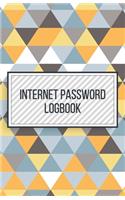 Internet Password Logbook-Small Size Alphabetical Password Notebook Organizer-5.5