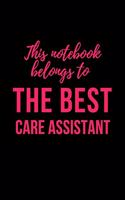 Notebook for the BEST Care Assistant