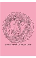 Horses Never Lie about Love