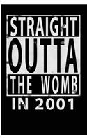 Straight Outta The Womb in 2001