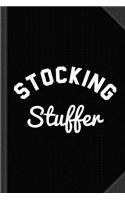 Stocking Stuffer Journal Notebook: Blank Lined Ruled for Writing 6x9 120 Pages