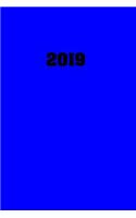 Kalender 2019 - A5 - Blau