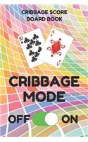 Cribbage Score Board Book