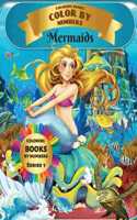 Coloring Books - Color By Numbers - Mermaids (Series 1)
