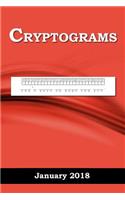 Cryptograms: January 2018