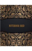Notebook grid: Luxury wedding mandala: Notebook Journal Diary, 110 pages, 8.5" x 11"