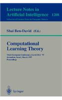 Computational Learning Theory: Third European Conference, EuroCOLT '97, Jerusalem, Israel, March 17 - 19, 1997, Proceedings(1208 Lecture Notes in Computer Science)