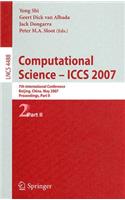 Computational Science - Iccs 2007