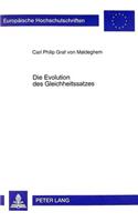 Die Evolution Des Gleichheitssatzes