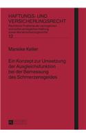 Konzept zur Umsetzung der Ausgleichsfunktion bei der Bemessung des Schmerzensgeldes