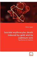 Suicidal erythrocytes death induced by gold and by cadmium ions
