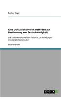 Eine Diskussion zweier Methoden zur Bestimmung von Textschwierigkeit: Die Lesbarkeitsformel von Flesch vs. Das Hamburger Verständlichkeitsmodell(German)