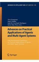 Advances on Practical Applications of Agents and Multi-Agent Systems