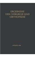 Ergebnisse Der Chirurgie Und Orthopädie