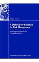 Stakeholder Rationale for Risk Management