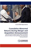 Cumulative Abnormal Returns During Merger and Acquisition Announcement