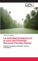 actividad pesquera en la zona del Humedal Nacional Térraba Sierpe