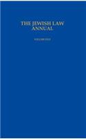 The Jewish Law Annual Volume 5