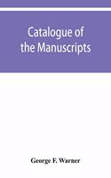 Catalogue of the manuscripts and muniments of Alleyn's college of God's gift at Dulwich