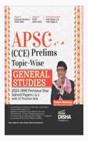 APSC (CCE) Prelims Topic-wise General Studies 2024 - 1996 Previous Year Solved Papers 1 & 2 with 10 Practice Sets | Civil Services PYQs & Mock Tests | Combined Competitive Exams