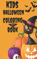 Kids Halloween Coloring Book