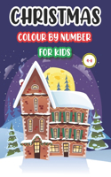 Christmas Colour by Number for Kids 4-8