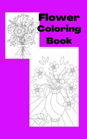 Flower Coloring Book